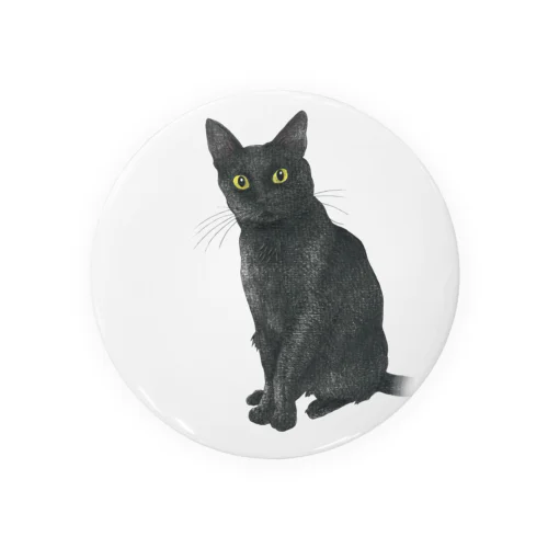 黒猫のクロロ Tin Badge