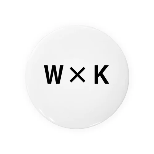 W×Ｋ（大学受験シリーズ005） Tin Badge