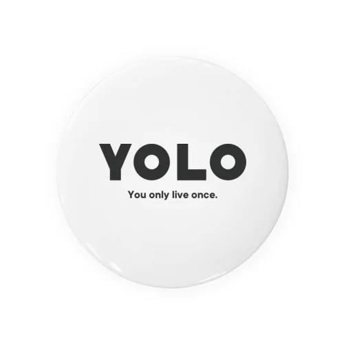 YOLO Tin Badge