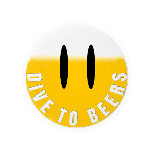 DIVE TO BEERS Tin Badge