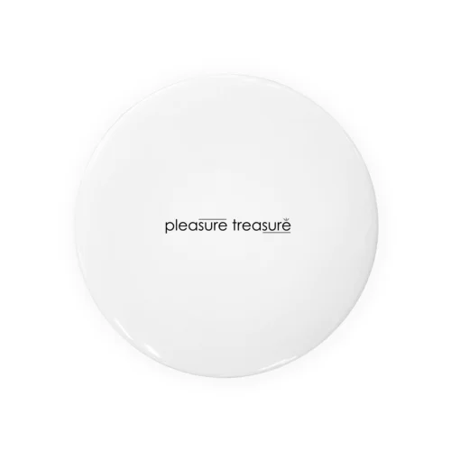 PleasureTreasure Tin Badge