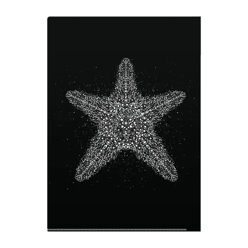 "Dot.Dot."#008 Starfish Clear File Folder