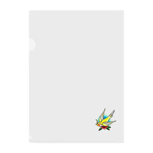 OldSchool-Cockatiel Clear File Folder