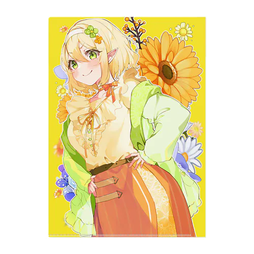 ２周年記念クリアファイル Clear File Folder