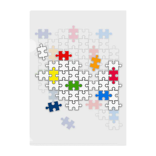 Jigsaw_Puzzle クリアファイル