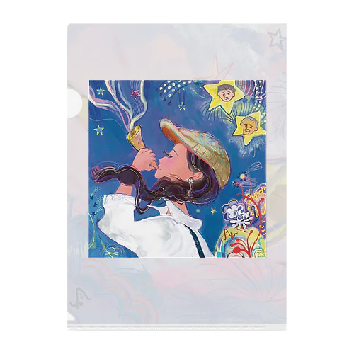 osorakara Clear File Folder