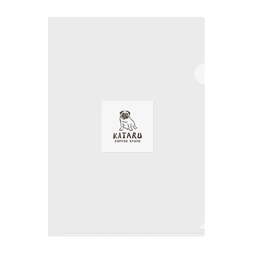 KATARU COFFEE Clear File Folder