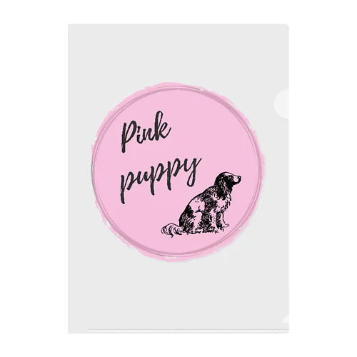 Pink puppy シリーズ クリアファイル
