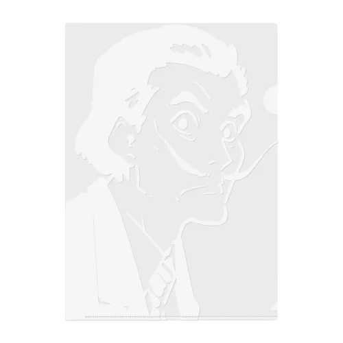 白版＿サルバドール・ダリ(Salvador Dalí)  Clear File Folder