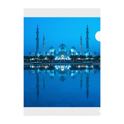 Sheikh Zayed Grand Mosque クリアファイル