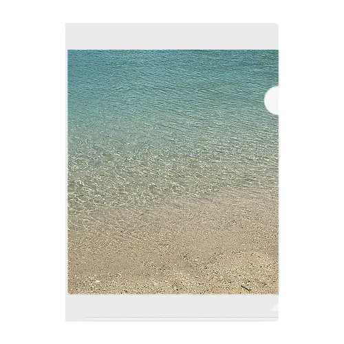 浜比嘉浄化の海ファイル Clear File Folder