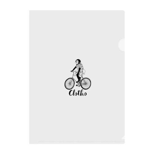 clothoのロゴ 클리어파일