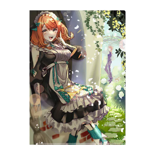 クリアファイル Clear File Folder