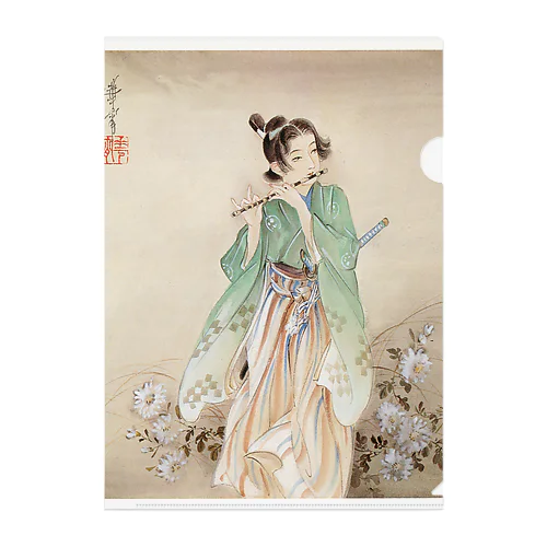 UKIYOE NIHONGA 浮世絵 秘曲  Clear File Folder