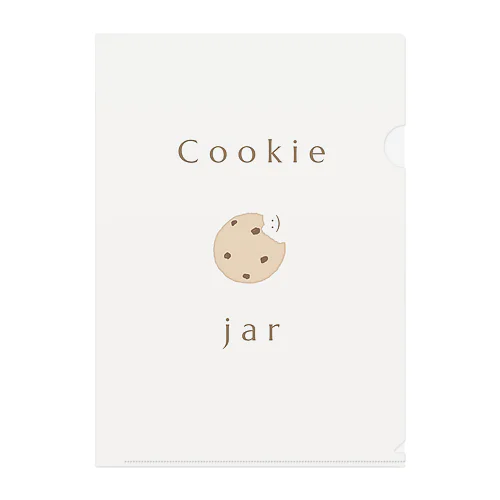 cookie jar クリアファイル