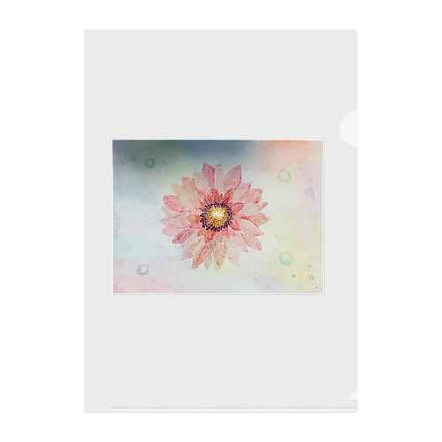 flower Clear File Folder