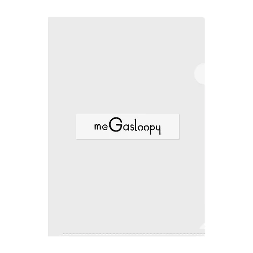 meGasloopy クリアファイル