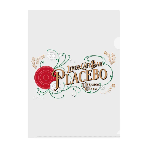 PLACEBO LOGO Clear File Folder