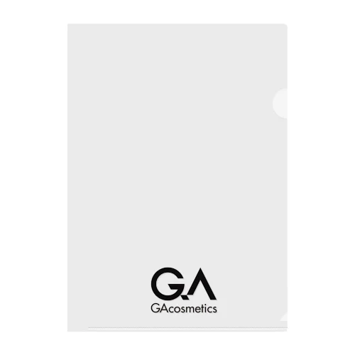 GA cosmetics Clear File Folder