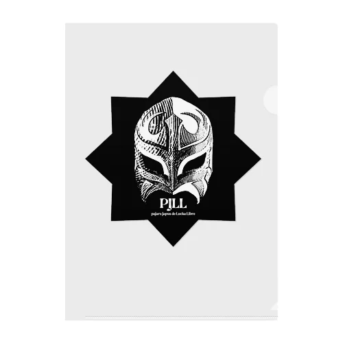 PJLL 5STAR Black Clear File Folder