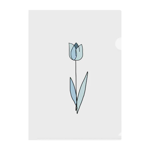 Water Tulip クリアファイル