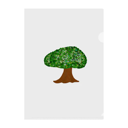 Tree クリアファイル