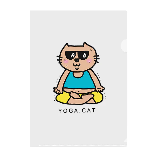 YOGA.CATさん Clear File Folder