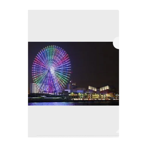 天保山の観覧車🎡 クリアファイル