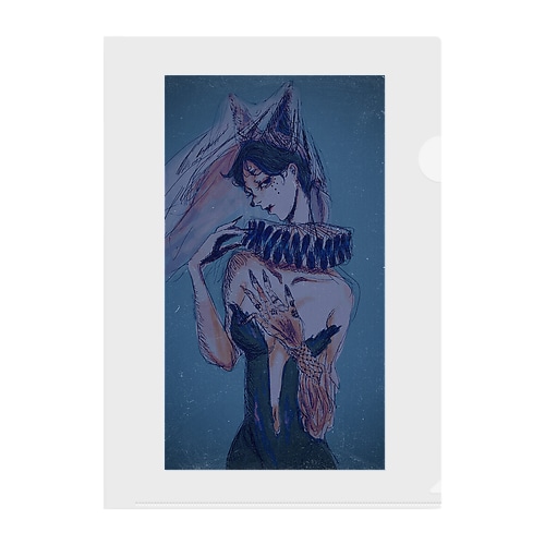 オディール Clear File Folder