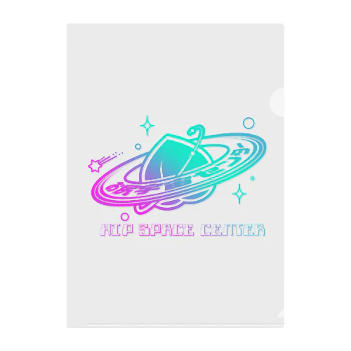 お尻宇宙センター Clear File Folder