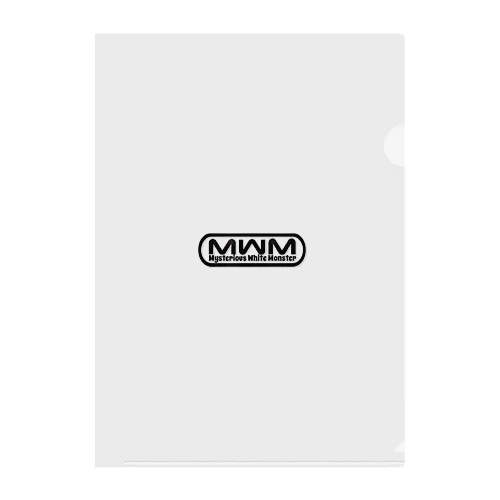 MWM(白) Clear File Folder