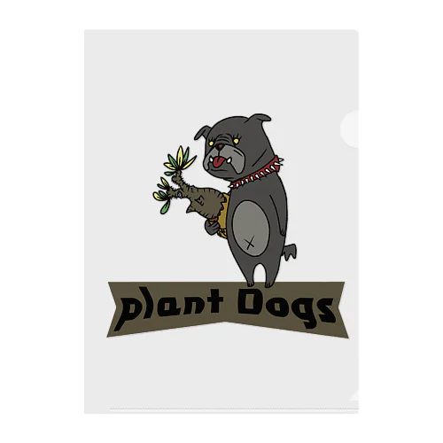 plant Dogs オリジナルグッズ クリアファイル