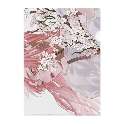 桜2 Clear File Folder