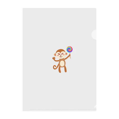 monkey boy クリアファイル