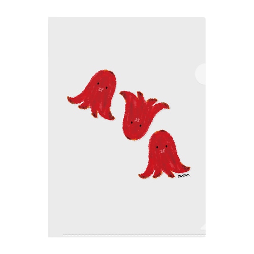 たこさんウィンナー Clear File Folder