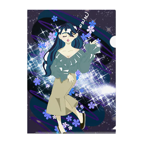 眠り姫 Clear File Folder