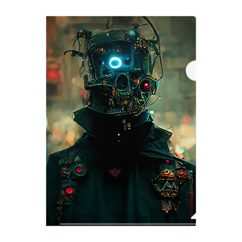 cyberpunk 1 Clear File Folder