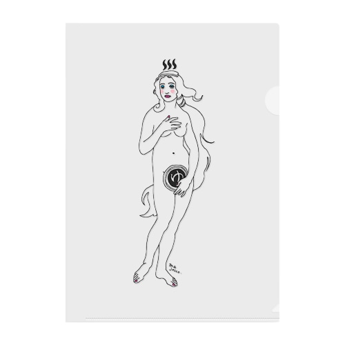 フロのヴィーナス Clear File Folder