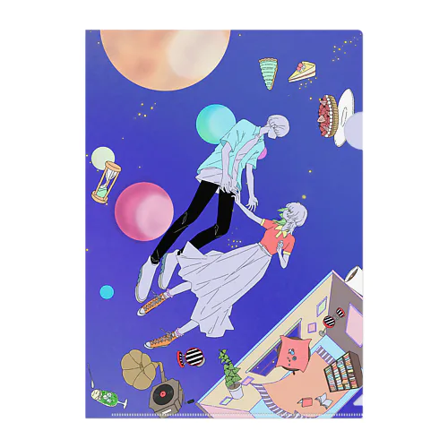 daydream darlin' Clear File Folder