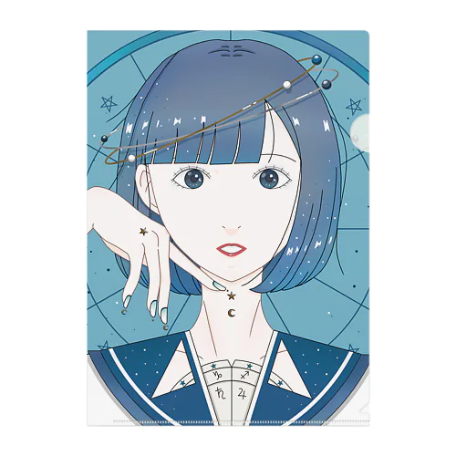 惑星ガール Clear File Folder