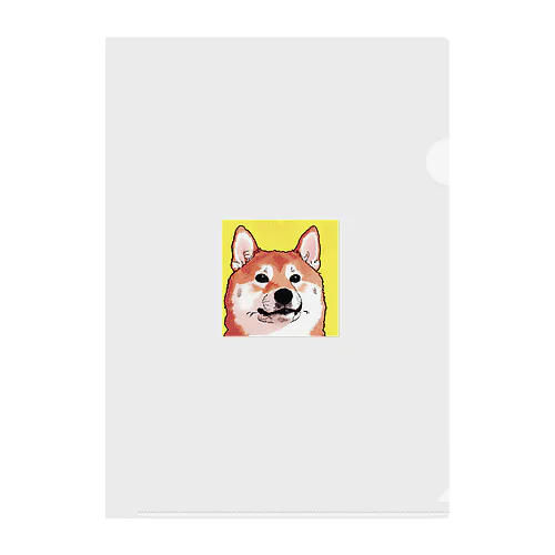 コミック柴犬2 Clear File Folder