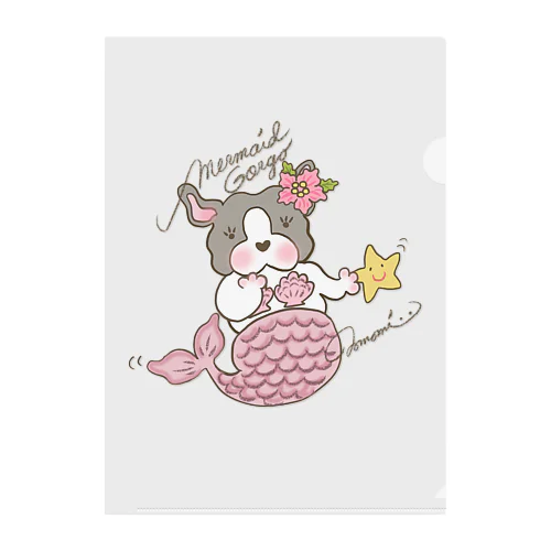 ゴルゴ♡マーメイド♡ Clear File Folder