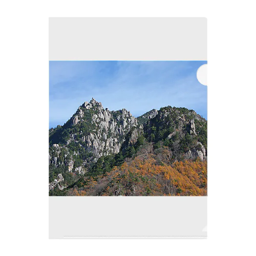 瑞牆山 - Mt.Mizugaki - Clear File Folder