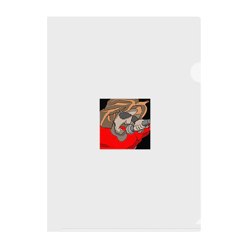 ロックミュージシャン Clear File Folder