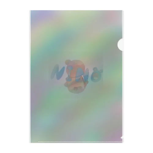 ゆるキャラクマの子 NINO Clear File Folder