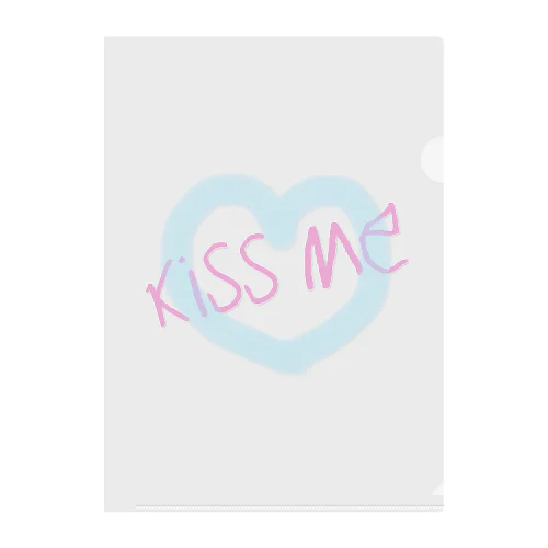 Kiss Me  キスミー Clear File Folder