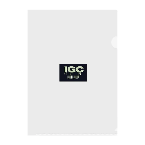 IGC container クリアファイル