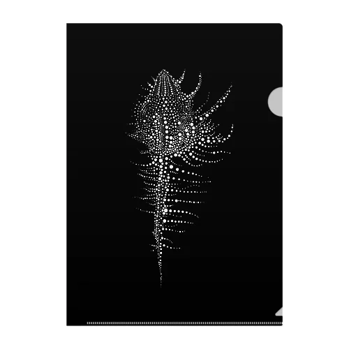 "Dot .Dot."#009　Murex pecten Clear File Folder