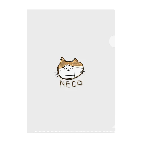 NECO Clear File Folder