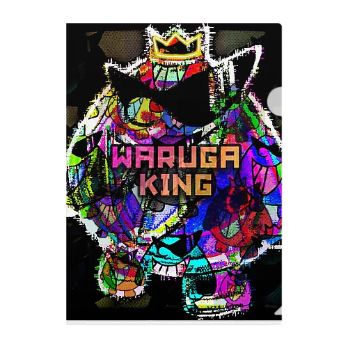 WARUGAKING 3 Clear File Folder